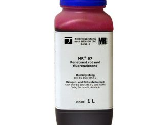 MR® 67 Penetrant red and fluorescent