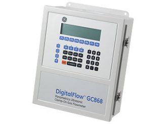 DigitalFlow™ GC868 (Clamp-On Gas Ultrasonic Flow Meter)